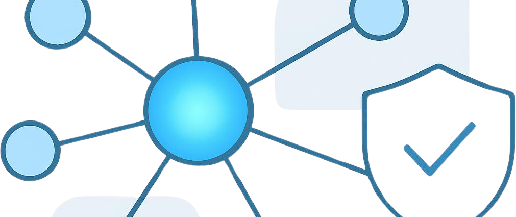 A professional illustration representing connection and trust, perfectly suited for a guide on ethical lead generation for personal brands.