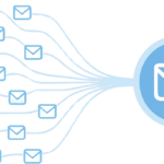 A professional illustration of a growing email network, symbolizing how to build your first 1,000 subscribers without spending a dime.