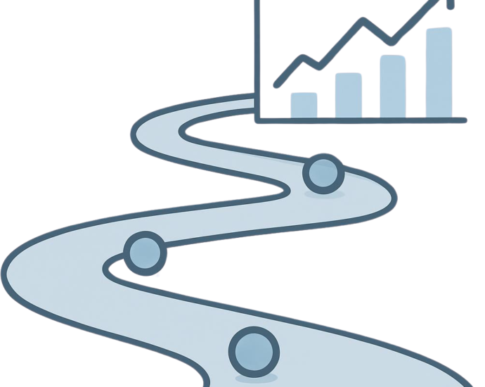 A professional roadmap illustration symbolizing the journey of The Beginner's Roadmap: How to Start Affiliate Marketing in 2026.