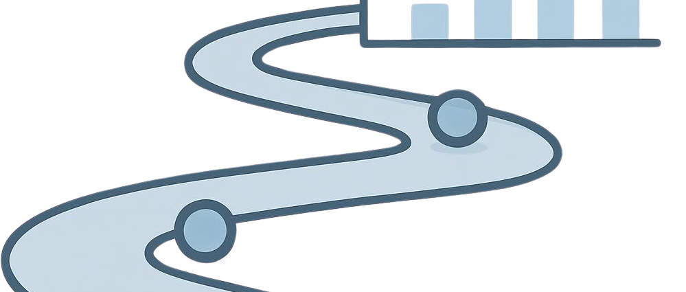 A professional roadmap illustration symbolizing the journey of The Beginner's Roadmap: How to Start Affiliate Marketing in 2026.