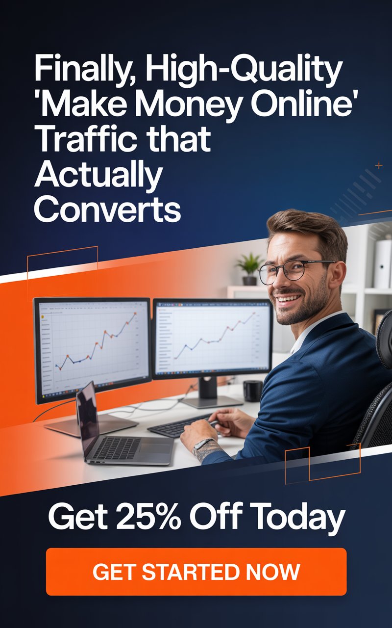 Traffic That Actually Converts(Get 25% Off Today) Hurry Up! lead hero