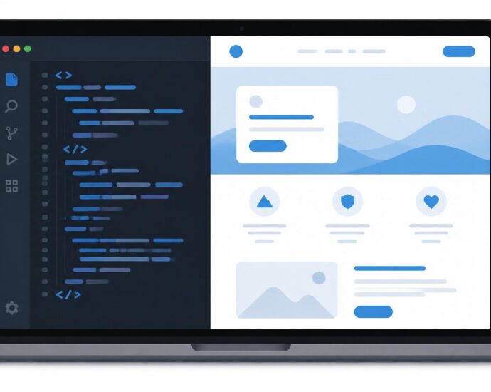 A visual example of how to use custom CSS in FunnelCockpit for unique design tweaks on your website pages.