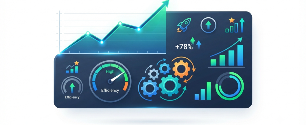 FunnelCockpit speed optimization dashboard showing performance metrics and speed dials
