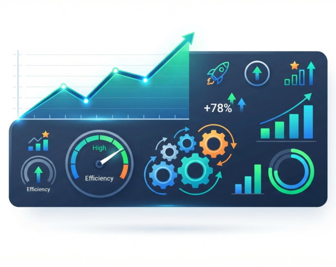 FunnelCockpit speed optimization dashboard showing performance metrics and speed dials