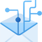 Minimalist illustration of an open envelope representing the digital process of building an email list from scratch.