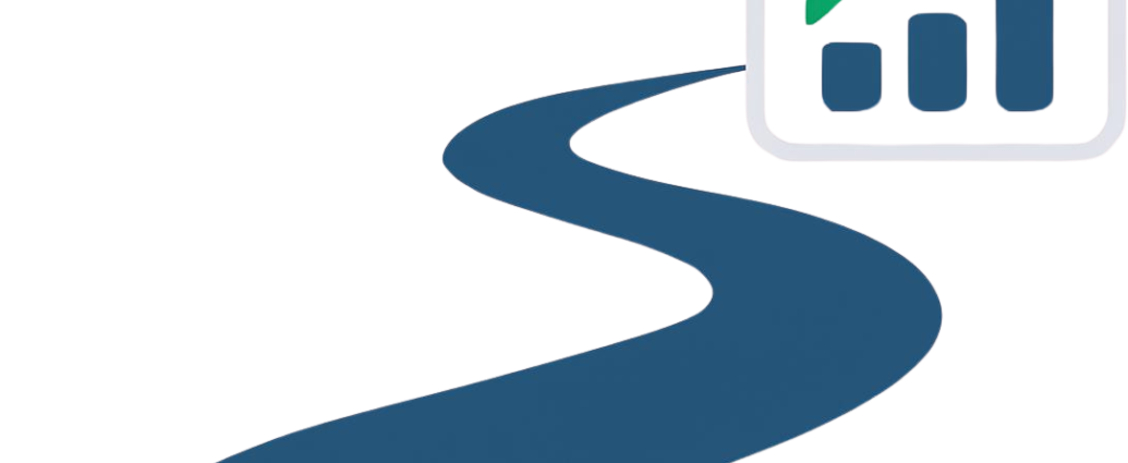 Minimalist illustration showing a growth path for those learning how to start affiliate marketing with no following.